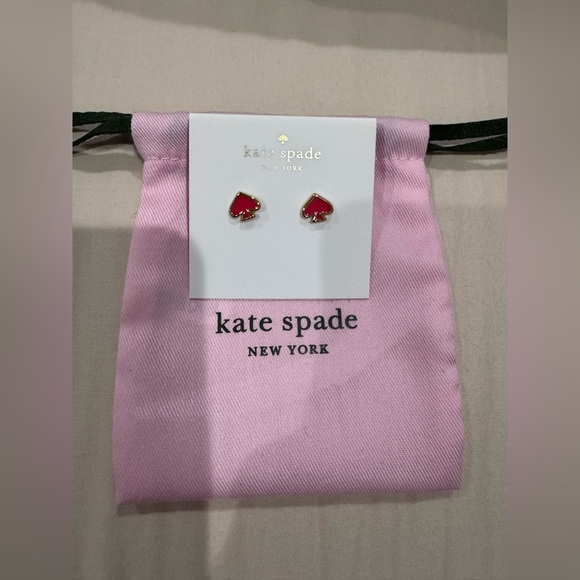 kate spade Jewelry - Kate Spade Pink Stud Earrings New